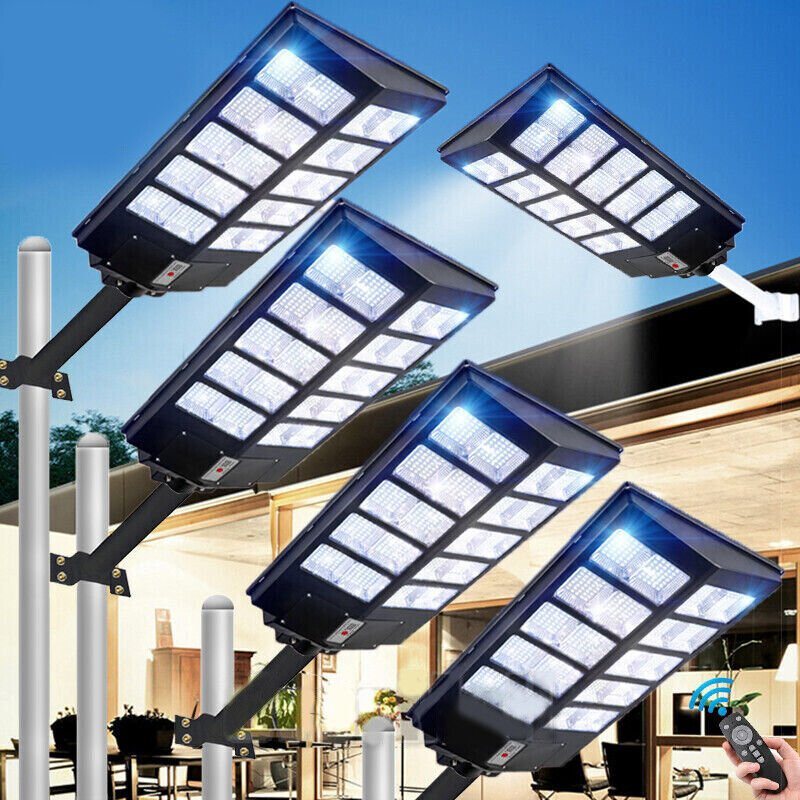 2000W LED Super Bright Outdoor Remote Control Solar Street Light view 5