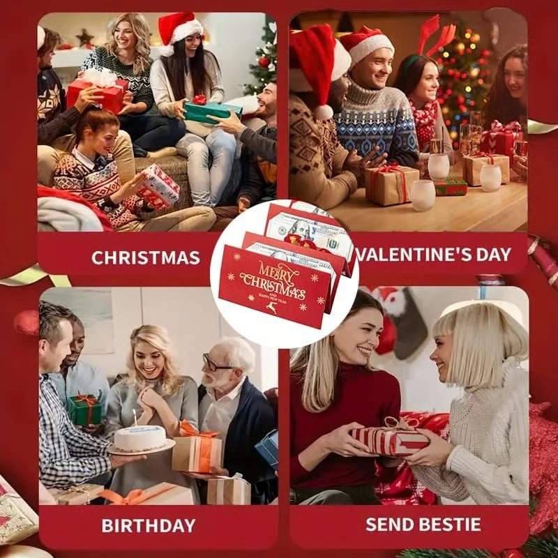 Christmas Cash Gift Envelope view 8