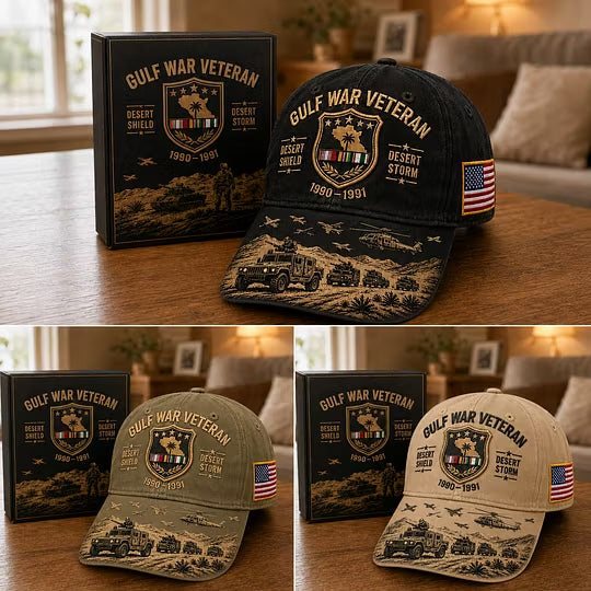 Desert Storm Veteran Commemorative Cap view 7