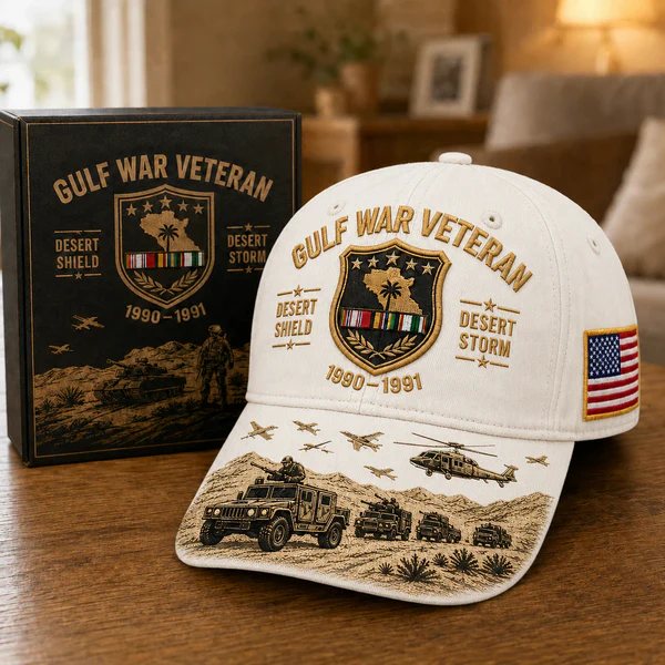 Desert Storm Veteran Commemorative Cap view 8