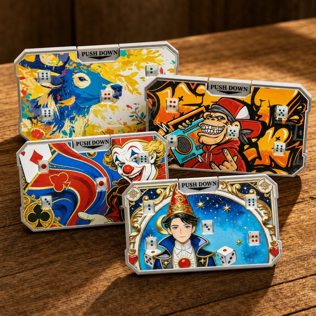 Press-to-pop dice Popper view 8