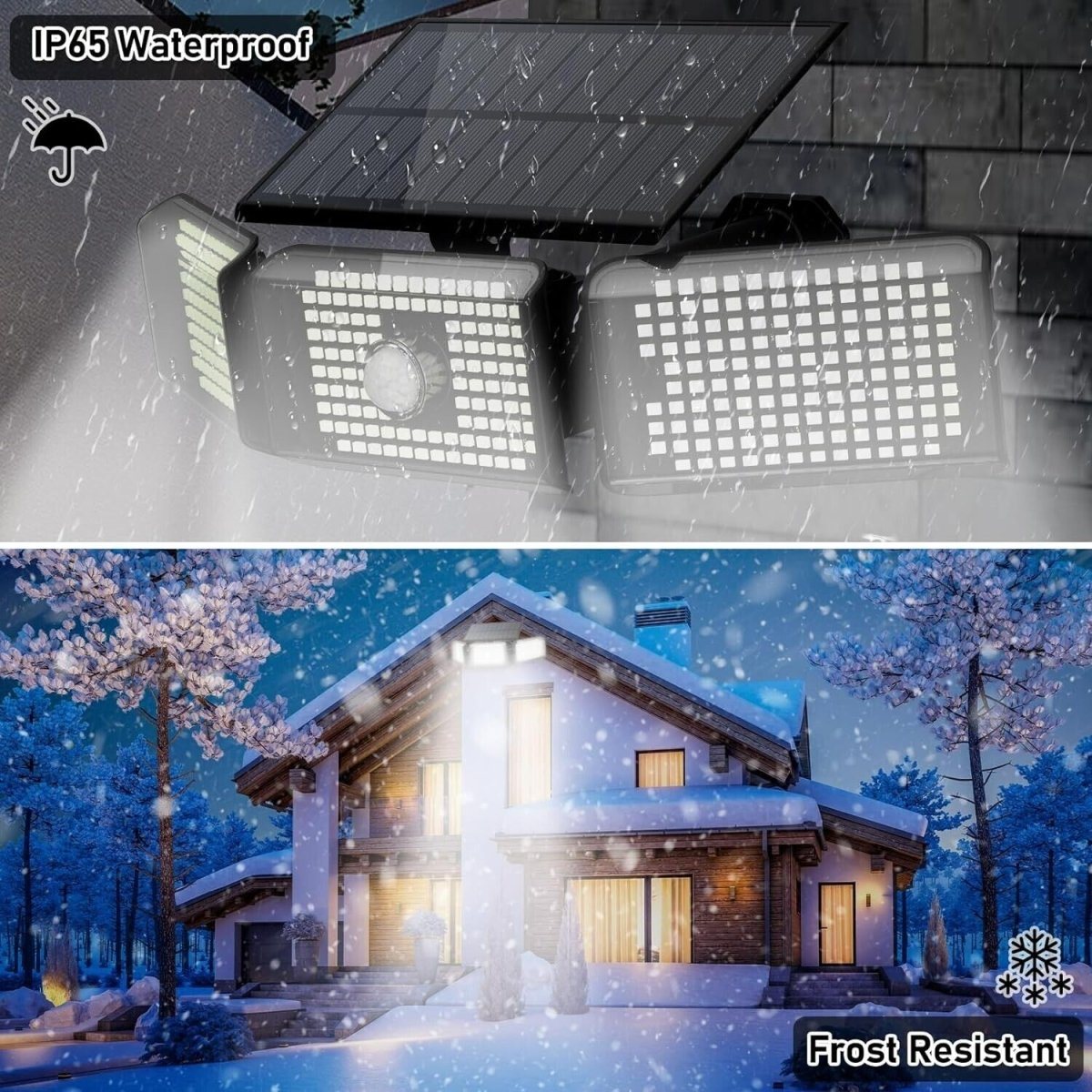 SolarGuard Wide LED Motion Landscape Light detail