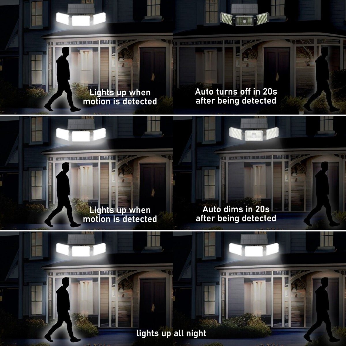 SolarGuard Wide LED Motion Landscape Light view 8
